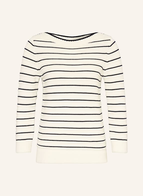 HOBBS Pullover ANNALISE ECRU/ DUNKELBLAU