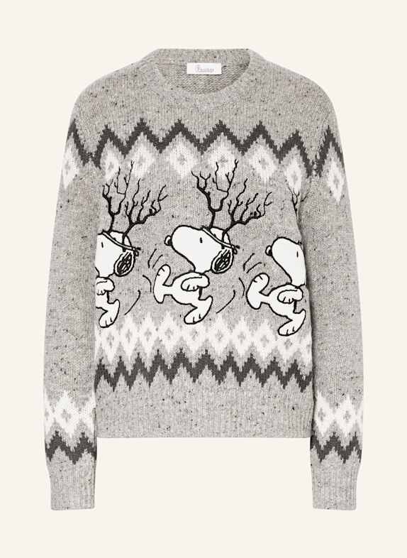 Princess GOES HOLLYWOOD Pullover GRAU / WEISS / DUNKELGRAU