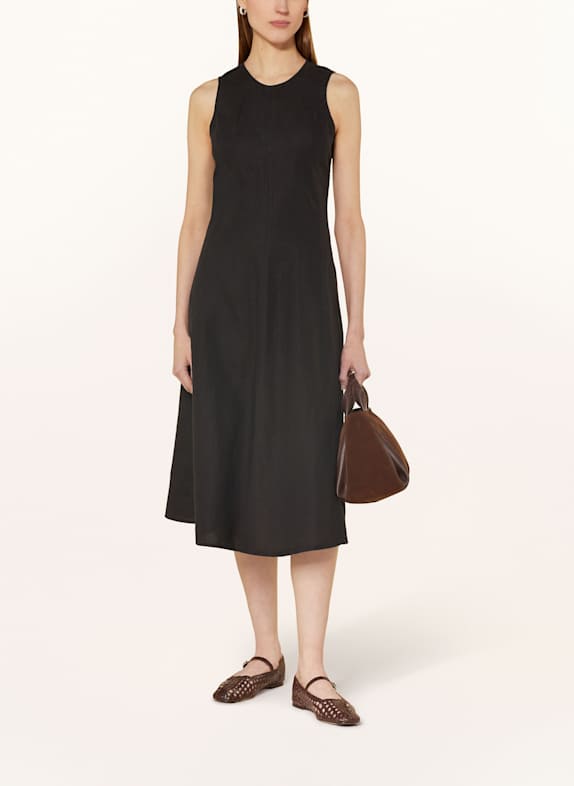 Marc O'Polo Leinenkleid SCHWARZ