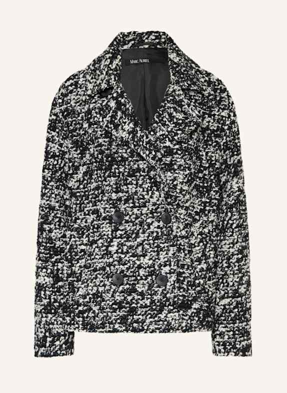 MARC AUREL Cabanjacke SCHWARZ / WEISS