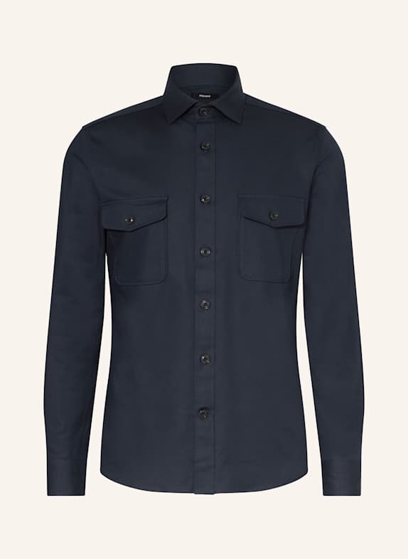 REISS Overshirt WHISPER DUNKELBLAU
