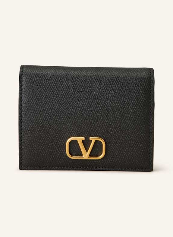 VALENTINO GARAVANI Geldbörse VLOGO SCHWARZ