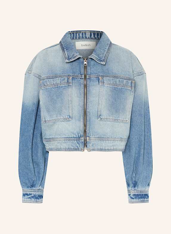 ba&sh Cropped-Jeansjacke VINCIANE HELLBLAU