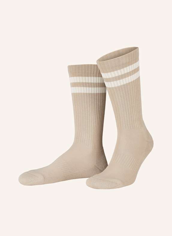 REISS Skarpety 16 TAUPE/ECRU