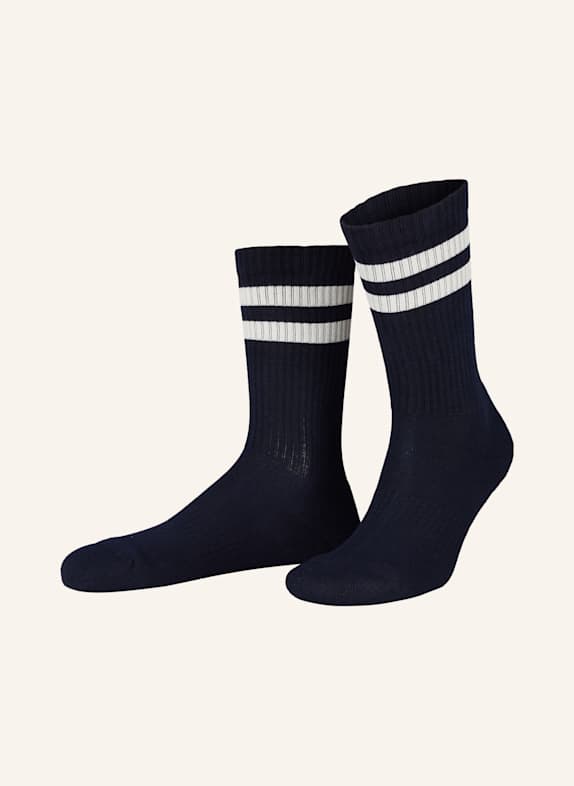 REISS Skarpety 30 NAVY/ECRU