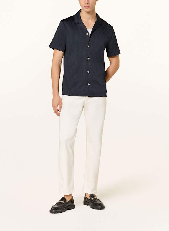 REISS Cămașă de resort ELIO Regular Fit ALBASTRU ÎNCHIS