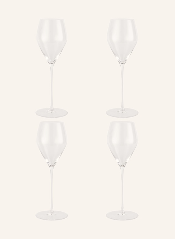 RIEDEL 4er-Set Sektgläser VELOCE WEISS