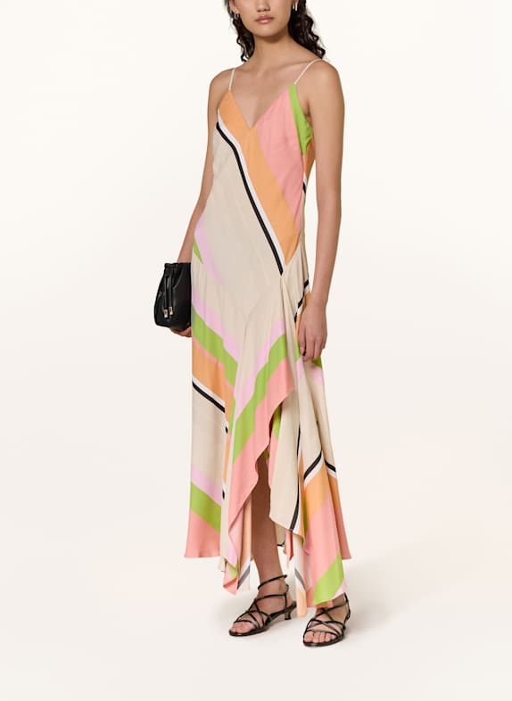 REISS Kleid HALLIA PINK/ GRÜN