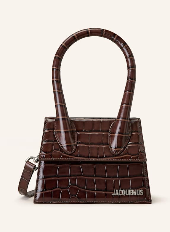 JACQUEMUS Handtasche LE CHIQUITO MOYEN DUNKELBRAUN