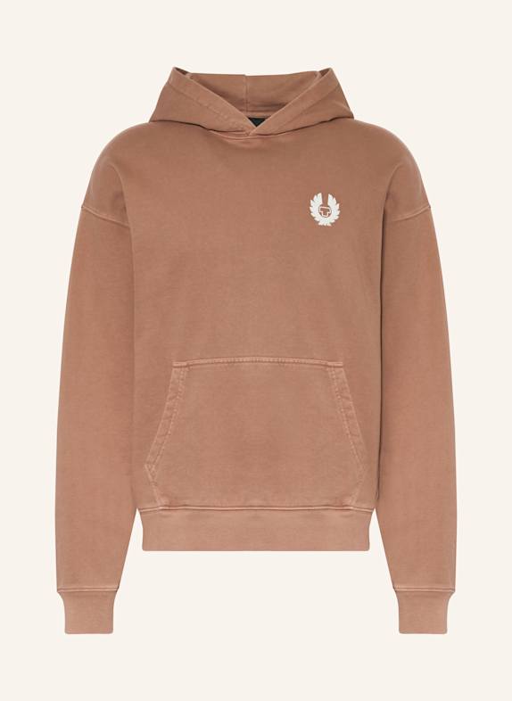 BELSTAFF Hoodie COMPETITION HELLBRAUN