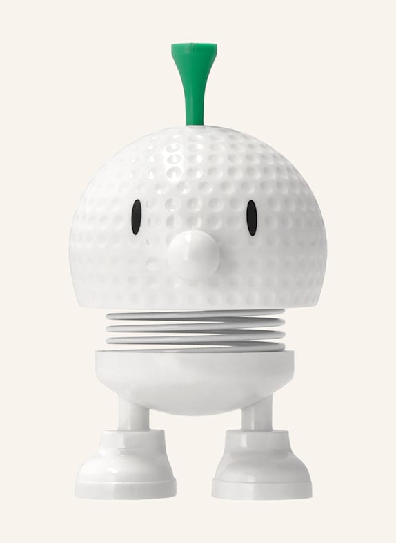 Hoptimist Decorative figurine GOLF BUMBLE SMALL WHITE