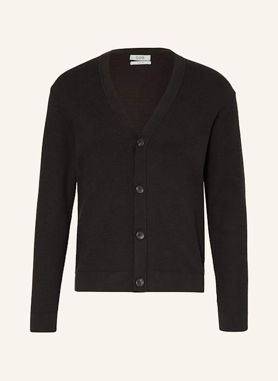 COS Strickjacke SCHWARZ