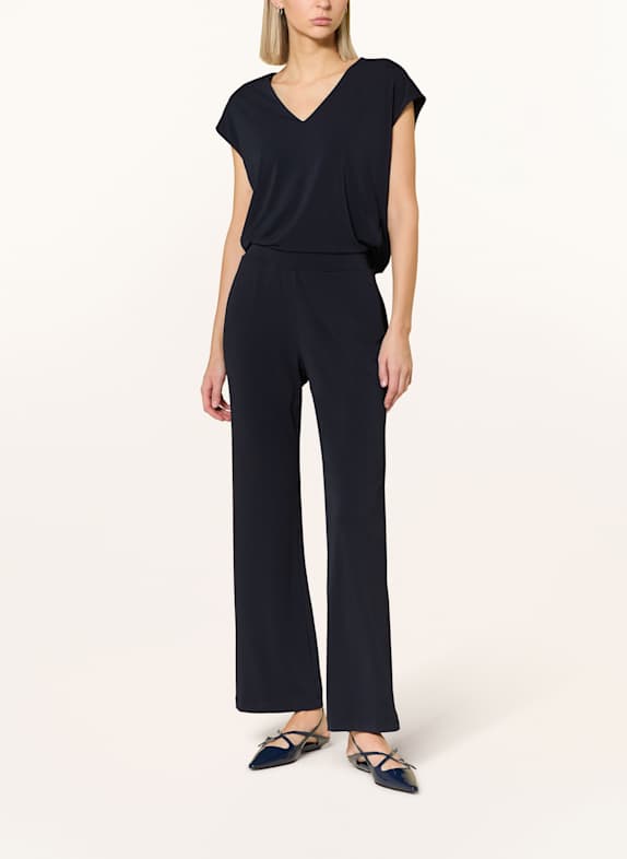 someday Jumpsuit CELARIA mit Cut-out DUNKELBLAU