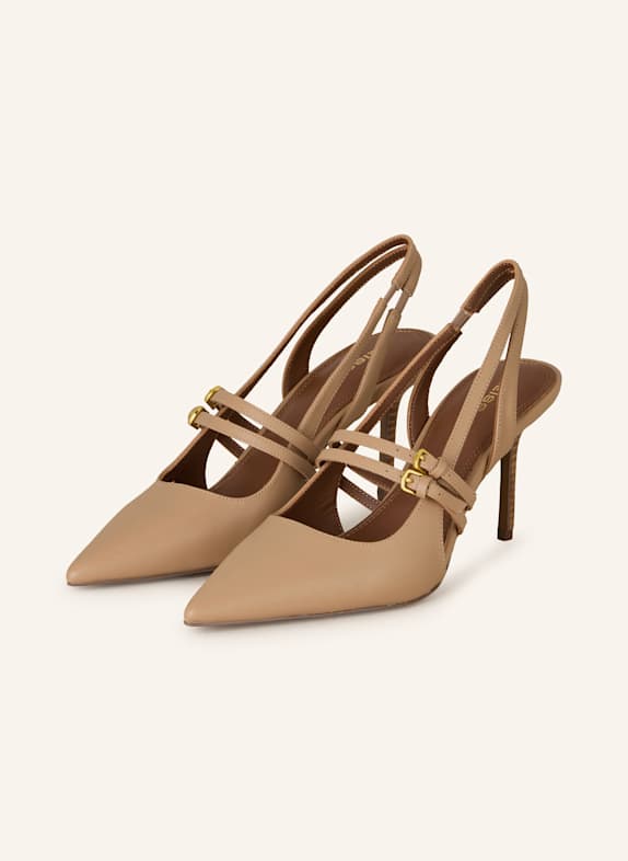 REISS Slingback pumps BEATRICE CAMEL