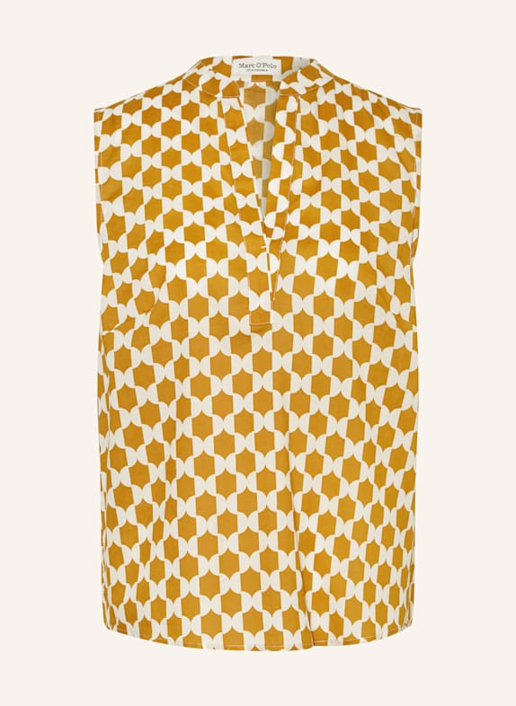 Marc O'Polo Top DUNKELORANGE/ WEISS