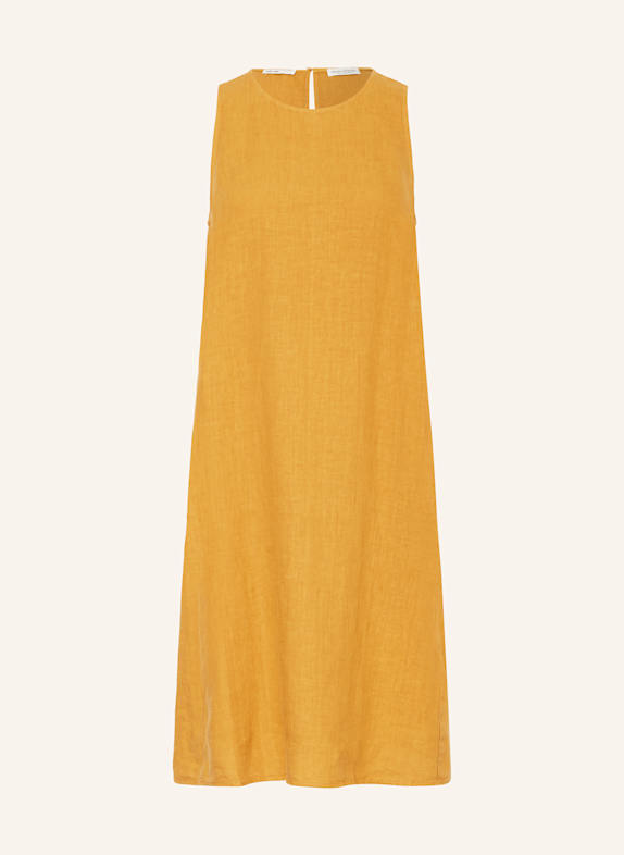 Marc O'Polo Leinenkleid DUNKELORANGE