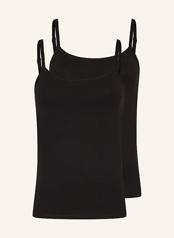 FALKE 2er-Pack Tops DAILY COMFORT SCHWARZ