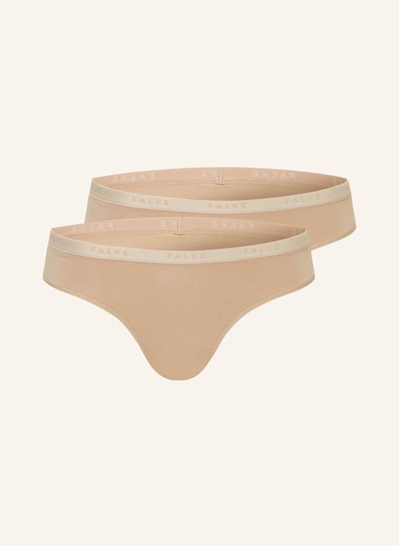 FALKE 2er-Pack Slips DAILY COMFORT CAMEL