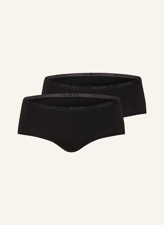 FALKE 2-tied-waist cotton shirt BLACK