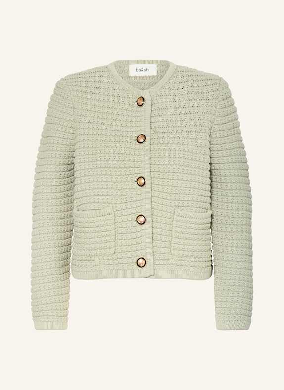 ba&sh Strickjacke GASPARD HELLGRÜN