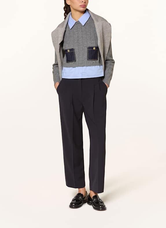 CAMBIO Marlene broek EMILIE DONKERBLAUW