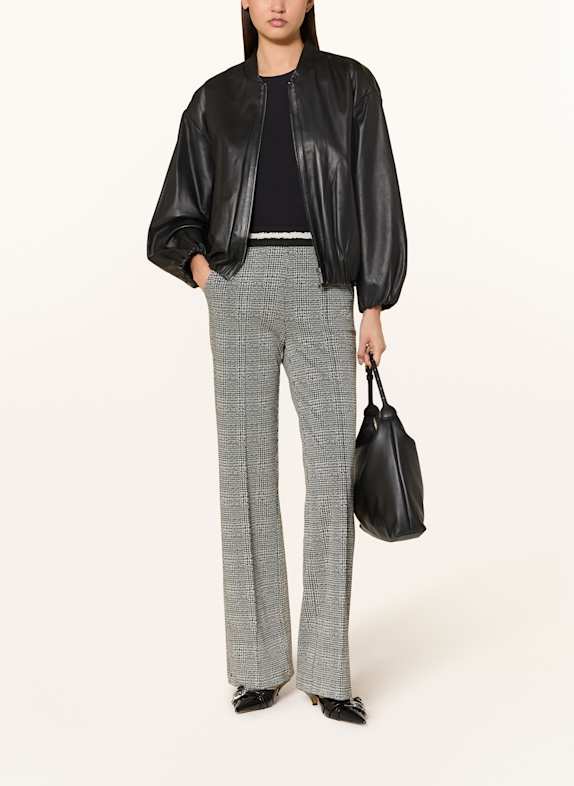 CAMBIO Marlene-broek AVA ZWART / WIT