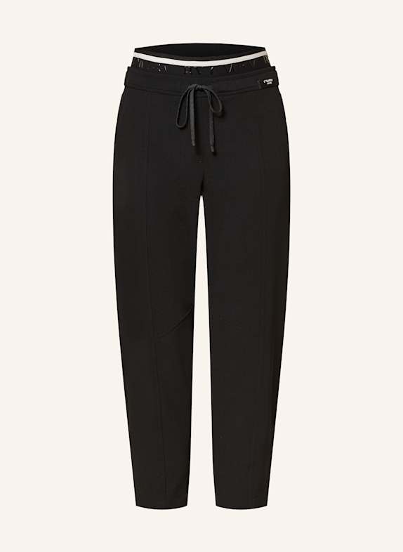 CAMBIO Hose EDEN im Jogging-Stil SCHWARZ