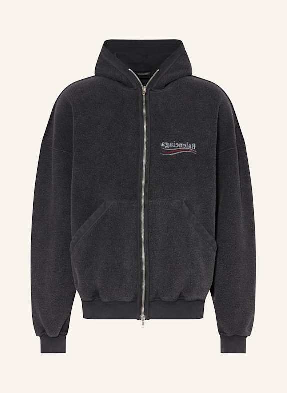 BALENCIAGA Bluza rozpinana CZARNY