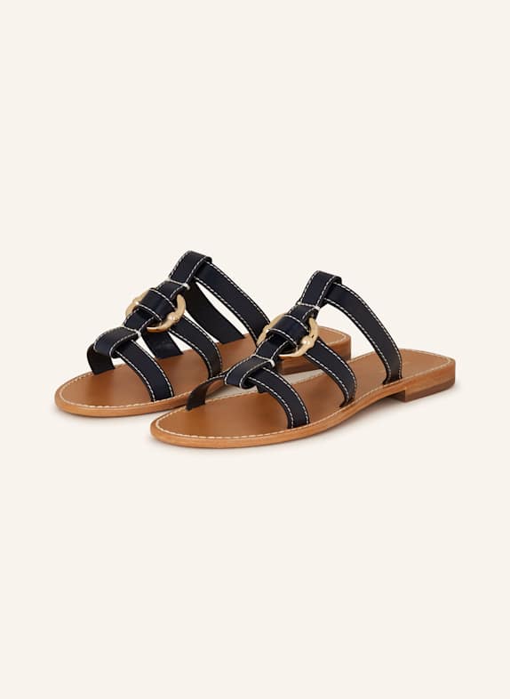 CLAUDIE PIERLOT Pantoletten DUNKELBLAU