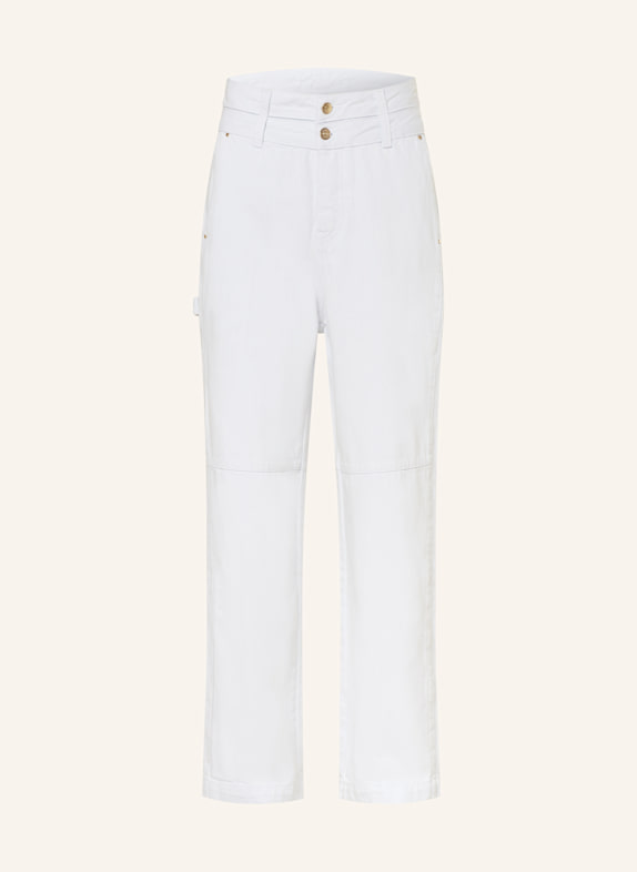 CLAUDIE PIERLOT Wide Leg Jeans D032 DENIM VERY LIGHT BLUE