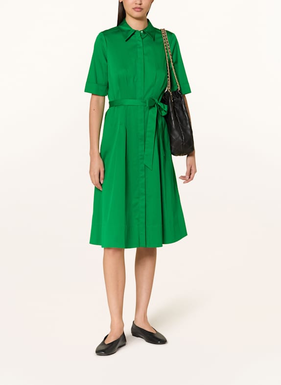 HOBBS Hemdblusenkleid BRIGITTA GRÜN