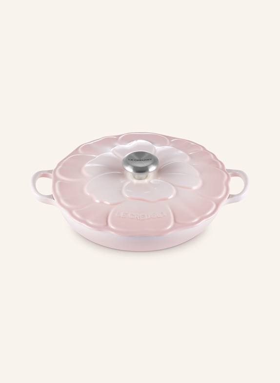 LE CREUSET Gourmet-Profitopf BLUME SHELL PINK