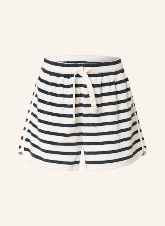 Marc O'Polo Frotteeshorts DUNKELBLAU/ WEISS