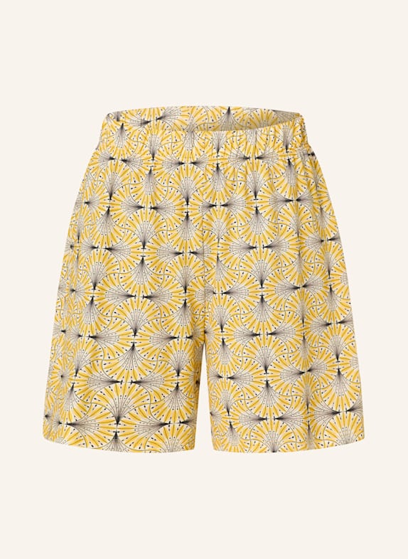 CALIDA Schlafshorts FAVOURITES SUN GELB/ SCHWARZ
