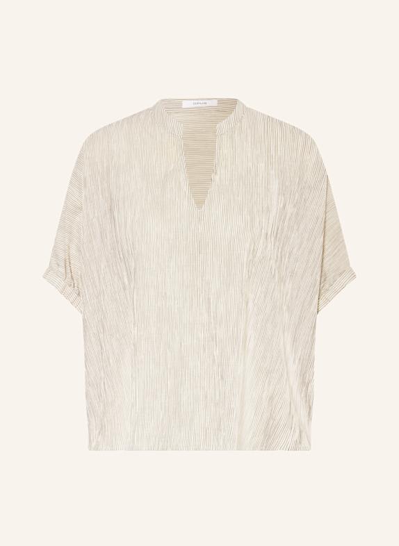 OPUS Blusenshirt FARULA mit 3/4-Arm CREME