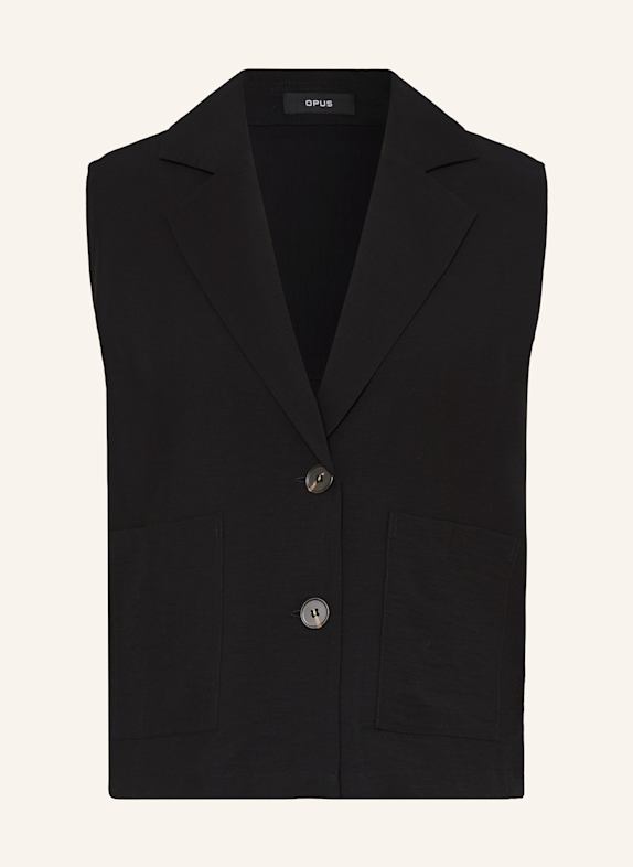 OPUS Blazerweste WILESSA SCHWARZ