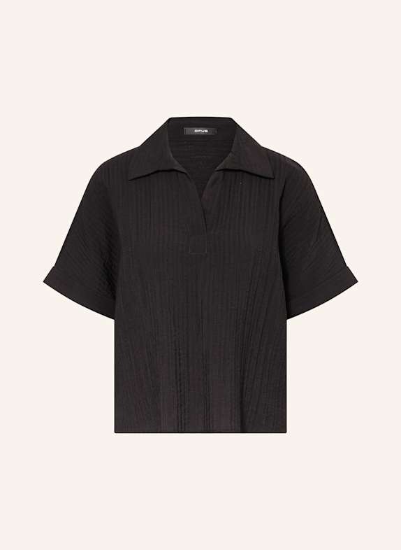 OPUS Blusenshirt FELSA SCHWARZ
