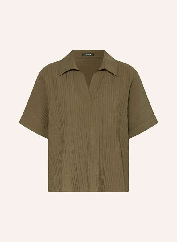 OPUS Blusenshirt FELSA OLIV