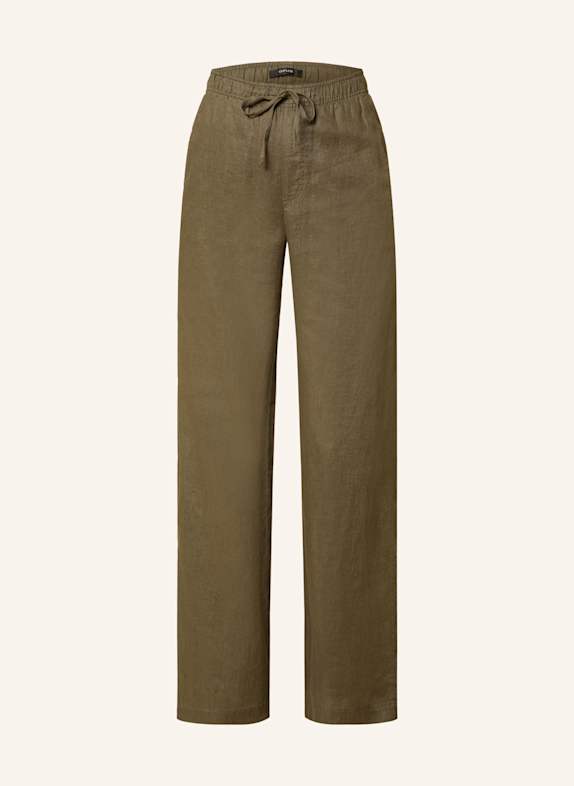 OPUS Marlenehose MILENI aus Leinen OLIV