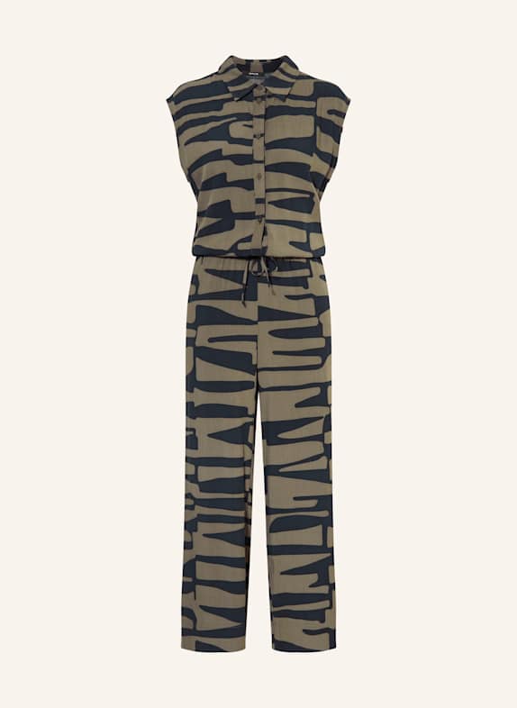 OPUS Jumpsuit MONNY SHADOW OLIV/ DUNKELBLAU