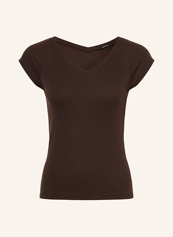 OPUS T-Shirt SAVELLA DUNKELBRAUN