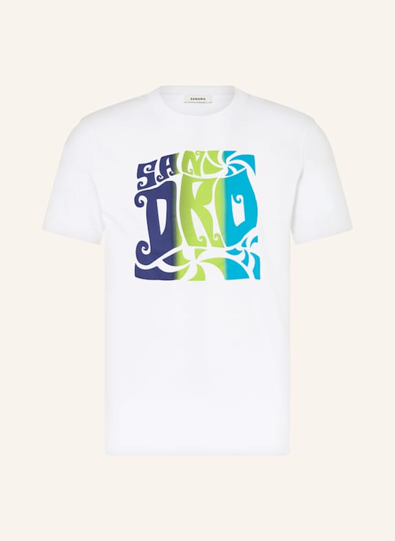 SANDRO T-Shirt WEISS