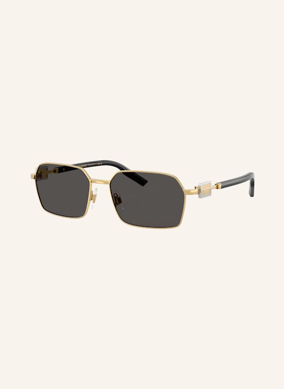 DOLCE & GABBANA Sonnenbrille DG2316 FEB-87 - GOLD/ DUNKELGRAU