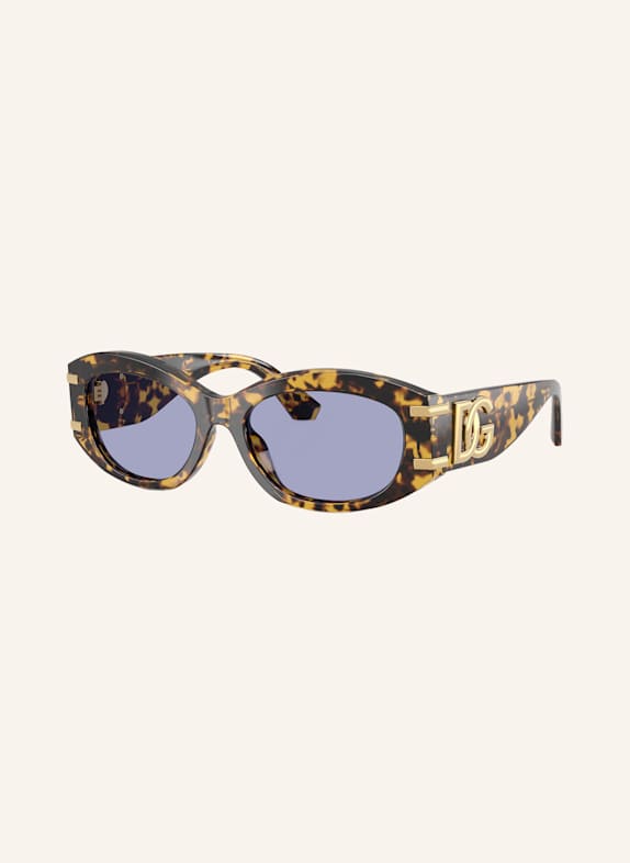 DOLCE & GABBANA Okulary przeciwsłoneczne DG4502 33301A – HAVANA / FILOTETOWY