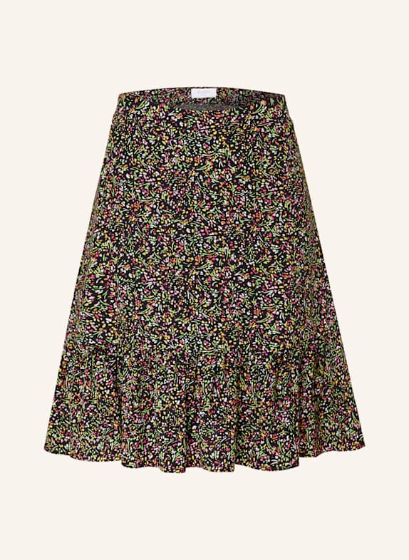 HOBBS Rock MARLEY mit Volants SCHWARZ