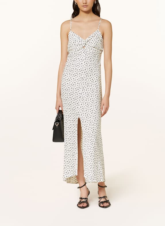 CLAUDIE PIERLOT Kleid WEISS/ SCHWARZ
