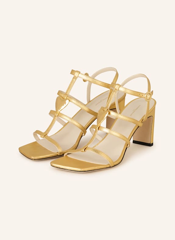 CLAUDIE PIERLOT Sandaletten GOLD