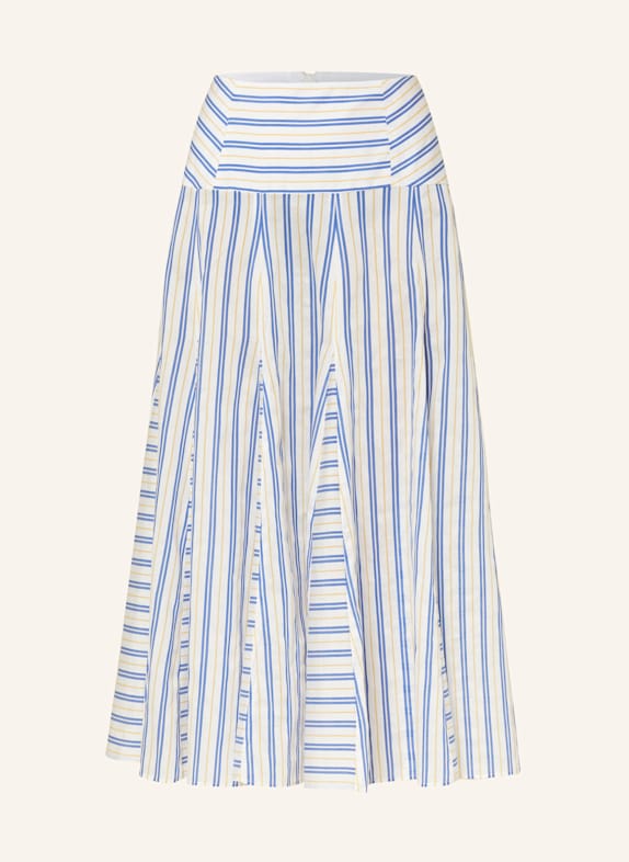 CLAUDIE PIERLOT Rock WEISS/ BLAU/ GELB