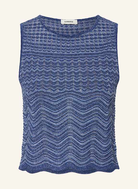 SANDRO Top BLAU