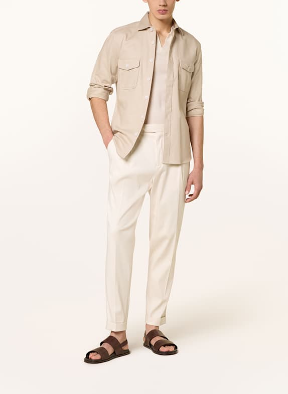 REISS Jakkesætbukser CANTWELL Tapered Fit 04 STONE